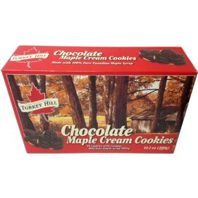 chocolate maple cream cookies