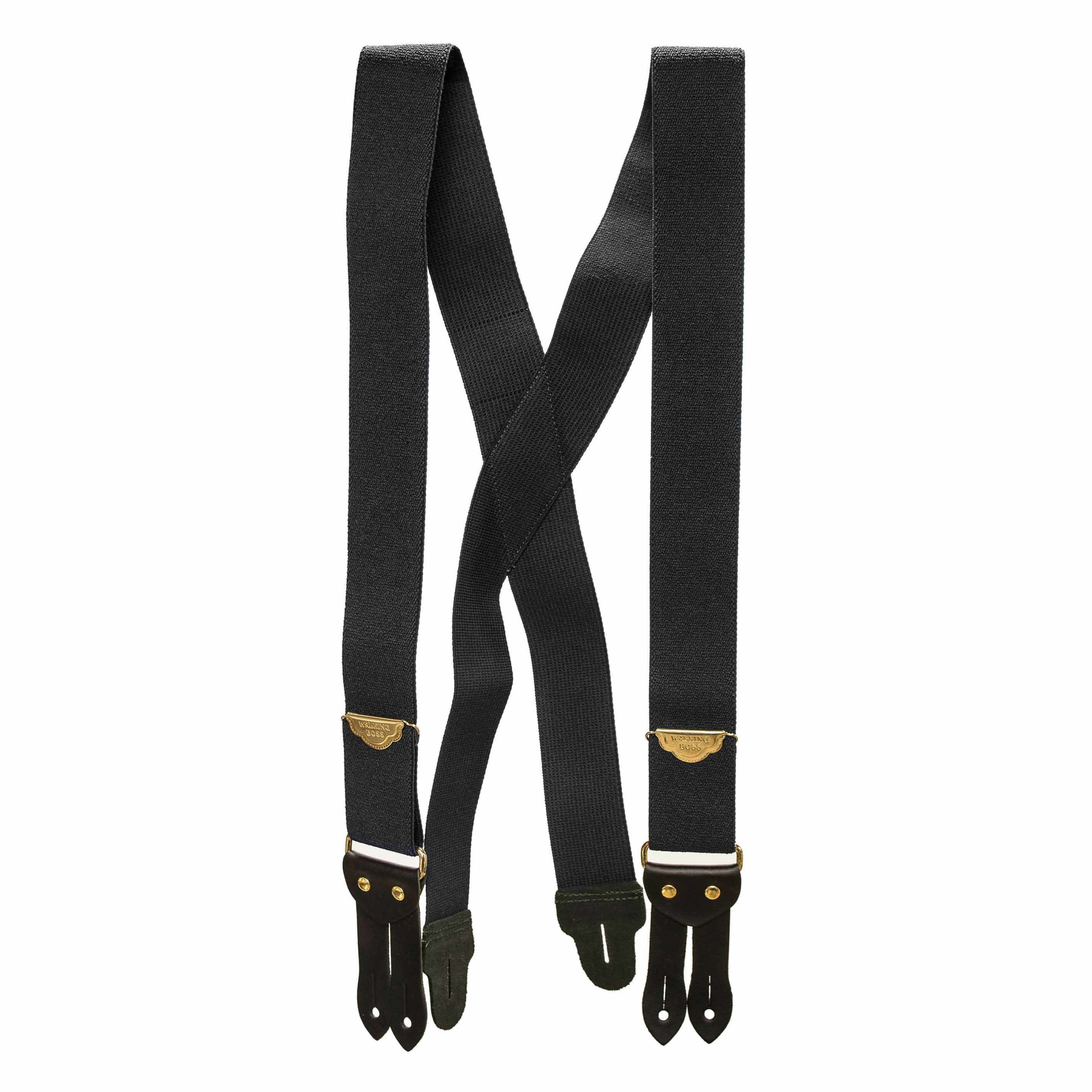 Walking Boss Button Suspenders 2" H.N. Williams