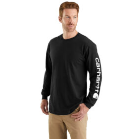 Men's Carhartt Long Sleeve Logo T-Shirt - K231