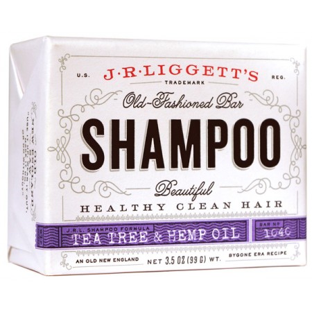 J.R. Liggett's Tea Tree & Hemp Oil Formula Shampoo Bar - 3.5oz