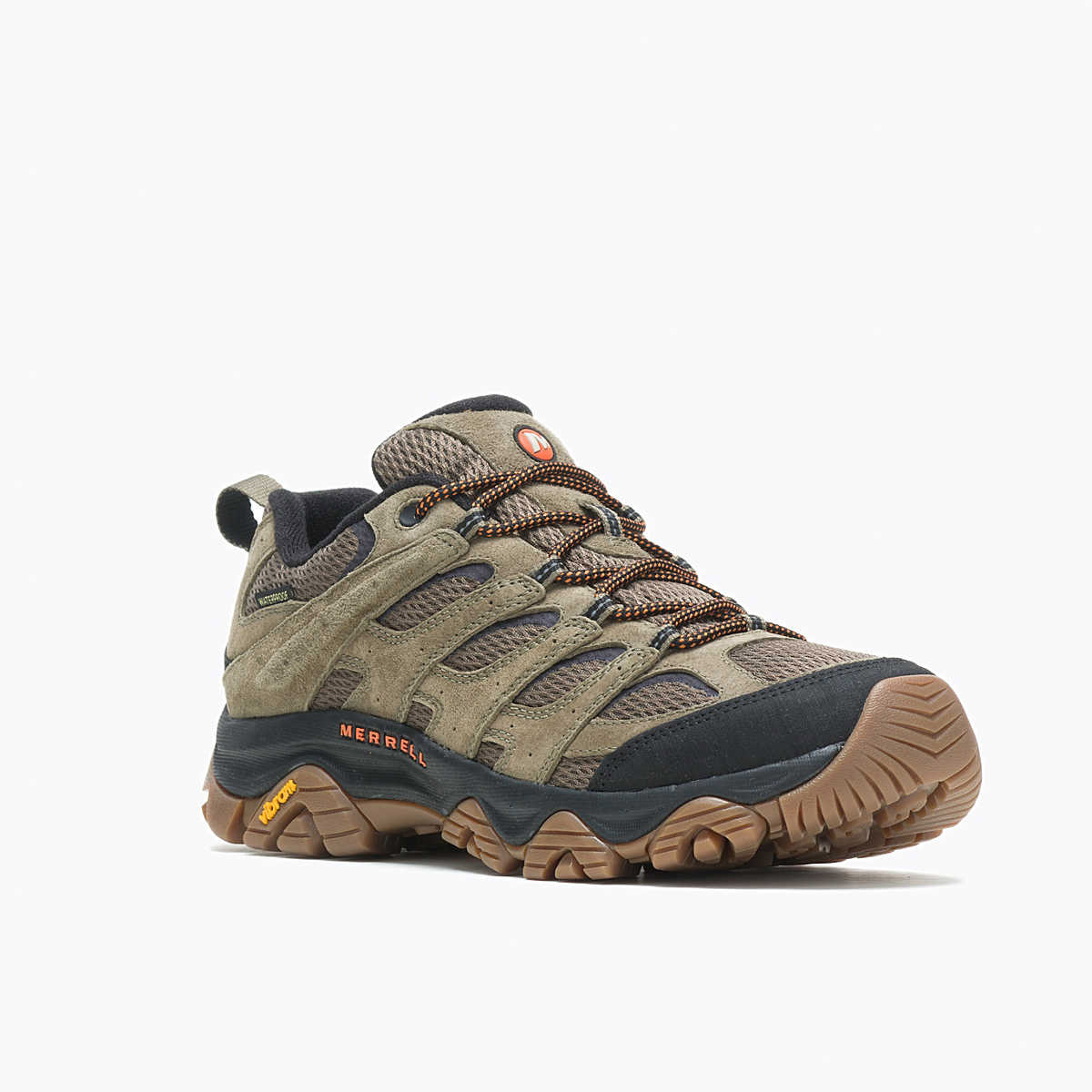 Men's Merrell Moab 3 Waterproof Olive/Gum - H.N. Williams