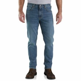 MEN'S CARHARTT LOW RISE TAPERED JEAN