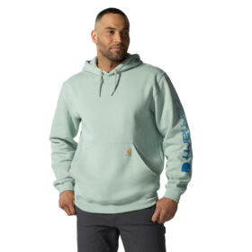 Men's Carhartt Midweight Logo Sleeve Hoodie