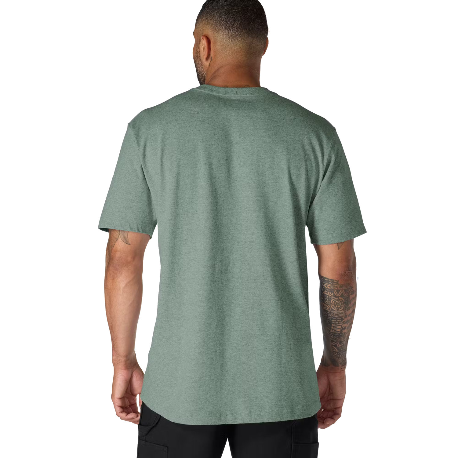 POP ART Carhartt pocket Tee (green) Lサイズ Carhartt Men's Soft Crew Neck Relaxed Fit Short Sleeve Front