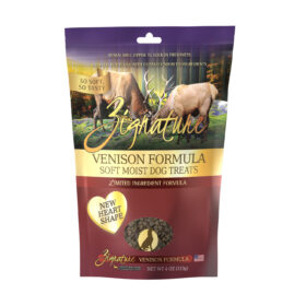Zignature Soft Moist Venison Treats For Dogs - 4oz