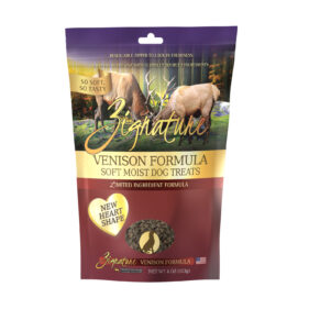 Zignature Soft Moist Venison Treats For Dogs - 4oz