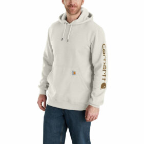 Men's Carhartt Midweight Logo Sleeve Hoodie