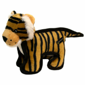 Hyper Pet Tough Plush Tiger Dog Toy