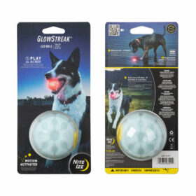 Nite Ize Red LED Glowstreak Dog Toy