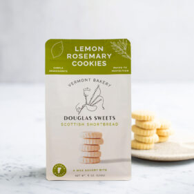 Douglas Sweets LEMON ROSEMARY SAVORY SHORTBREAD