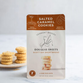 Douglas Sweets SALTED CARAMEL SHORTBREAD COOKIES