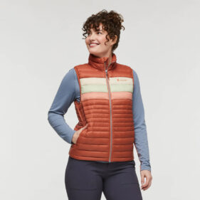 Womens Cotopaxi Down Vest Fuego