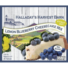 Halladay's Lemon Blueberry Cheesecake Mix