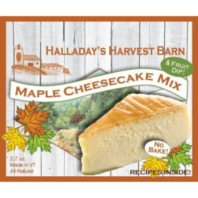 Halladay's Maple Cheesecake Mix
