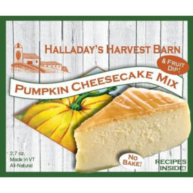 Halladay's Pumpkin Cheesecake Mix