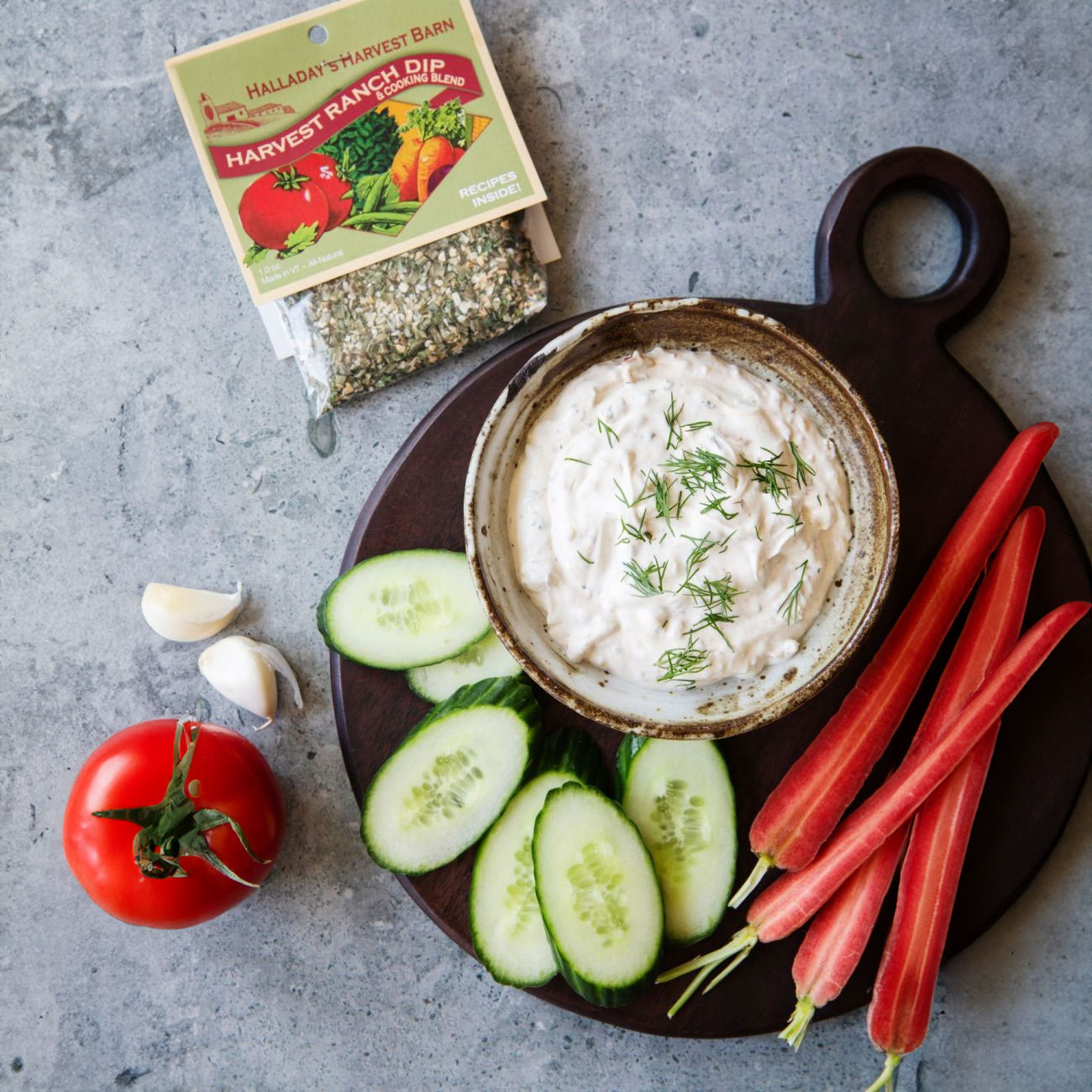 Halladay's Cucumber Dill Dip Mix