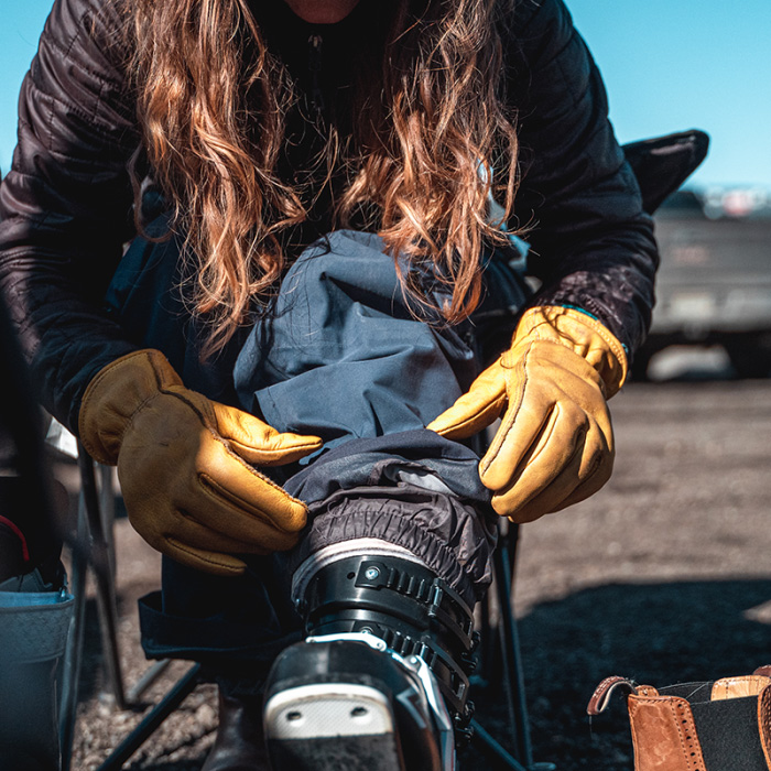 KINCO WOMEN'S LINED PREMIUM GRAIN DEERSKIN DRIVER - Image 5