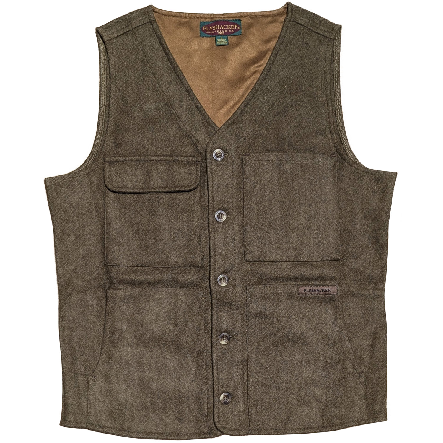 MEN'S FLYSHACKER RANGER WOOL VEST - H.N. Williams