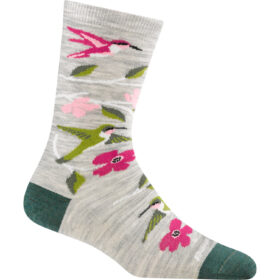 Darn Tough Women's Birds of a Feather Crew Lightweight Lifestyle Sock