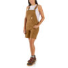 Women's Carhartt Rugged Flex Relaxed Fit Canvas Shortall
