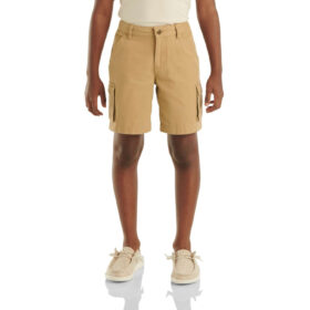 Carhartt Boys' Canvas Cargo Work Shorts