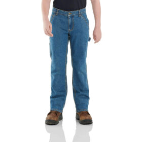 Carhartt Boys' Denim Dungaree Pant