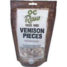 OC Raw Freeze Dried Venison Trim Treats 4oz
