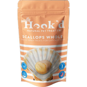 Totally Hooked Fresh Freeze Dried Whole Scallops 1oz