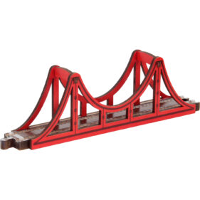 Maple Landmark Train Track Suspension Bridge