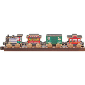 Maple Landmark NameTrains Santa Train Car Set