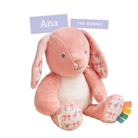 Itzy Ritzy Ana the Bunny Sweetie Snuggles Plush