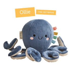 Itzy Ritzy Ollie the Octopus Sweetie Snuggles Plush