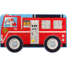 Maple Landmark Fire Truck Jigsaw Puzzle
