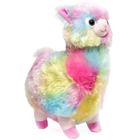 Bearington Annabelle the Rainbow Alpaca
