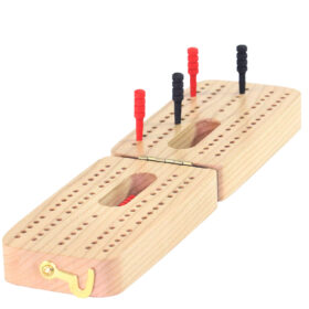 Maple Landmark Folding Cribbage Game
