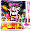 Dan & Darci Glow in the Dark Marble Paint Kit For Kids