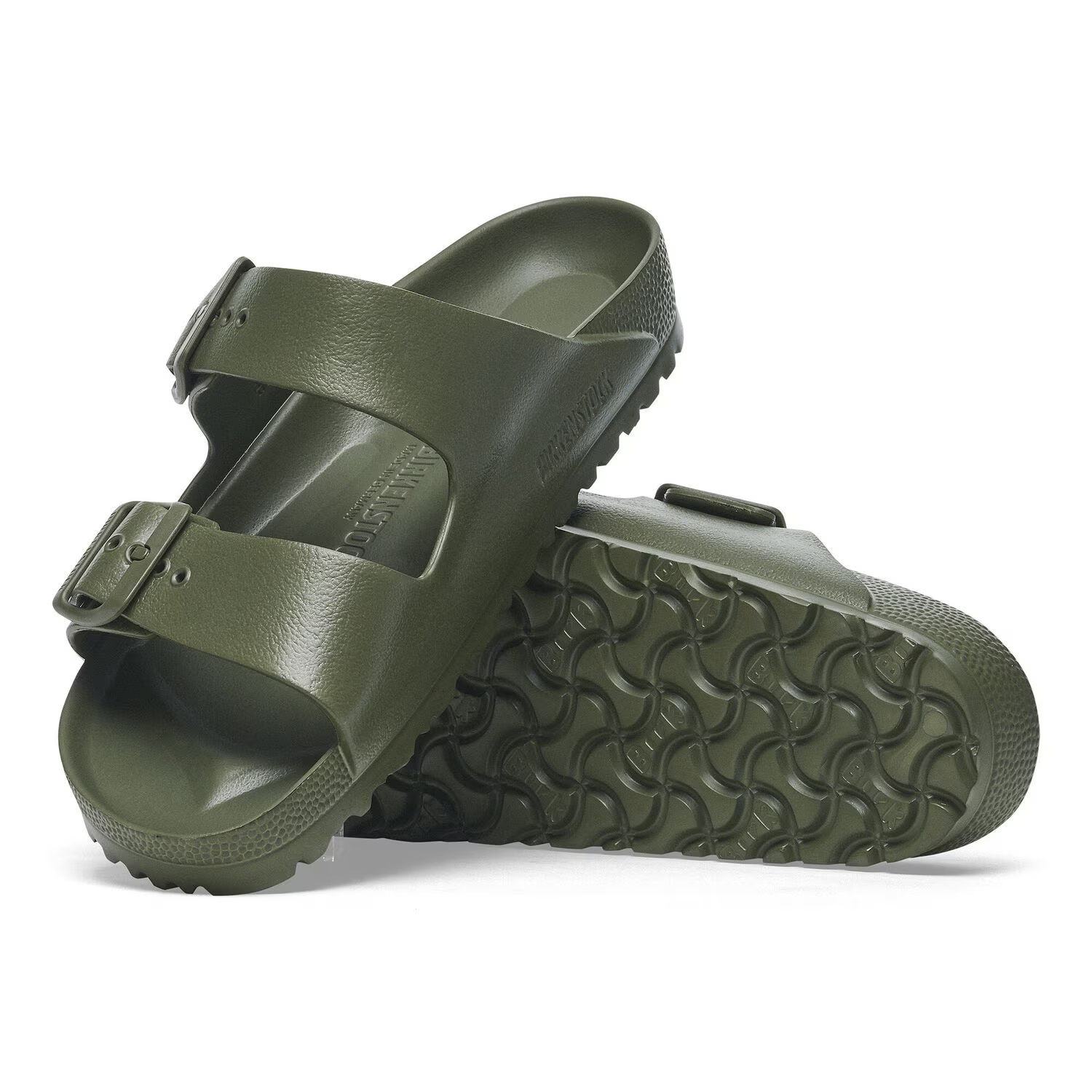 Birkenstock Arizona Essentials EVA khaki Sandals Birkenstock Arizona Essentials EVA Sandal - Khaki – Lenny main image 2