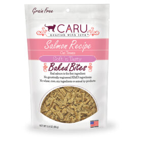 Caru Soft 'n Tasty Salmon Recipe Bites for Cats 2.75oz