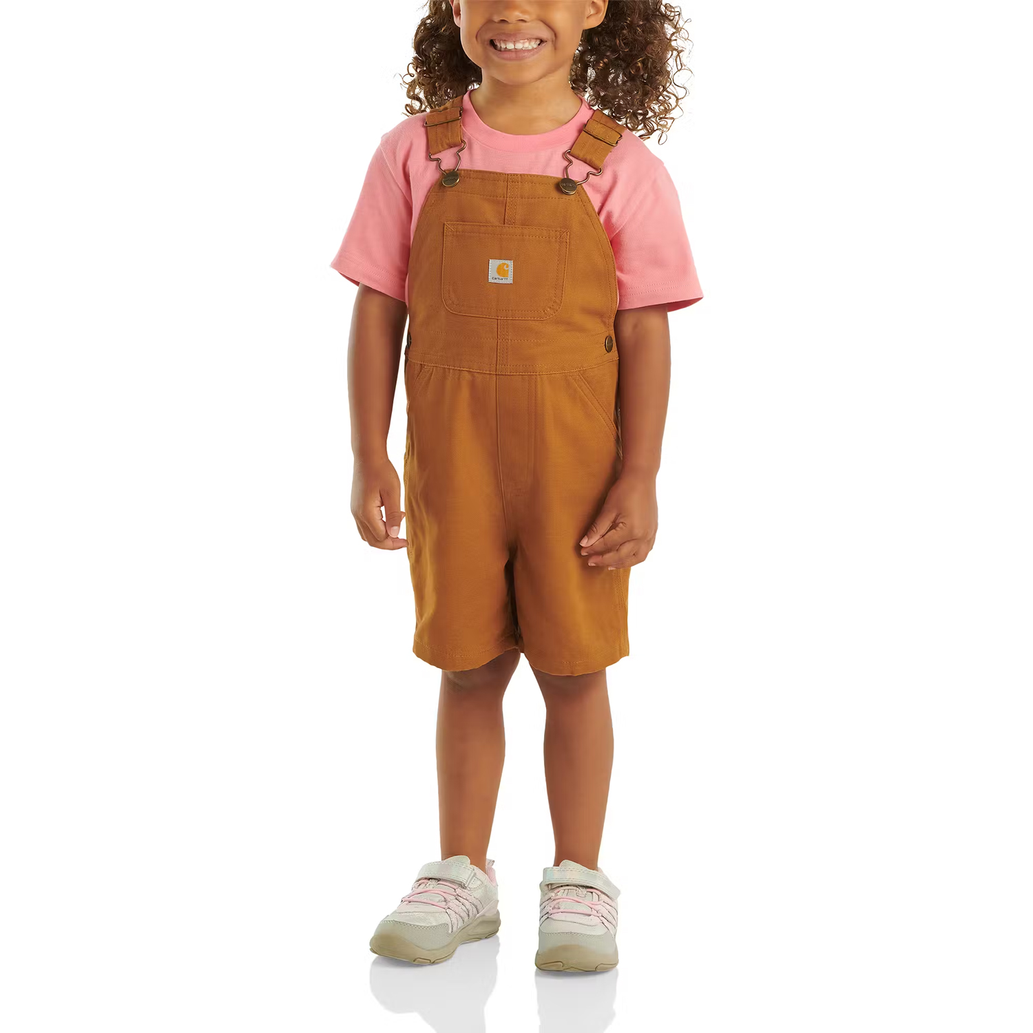 Carhartt Kids' Loose Fit Canvas Shortall Infant/Toddler - H.N.