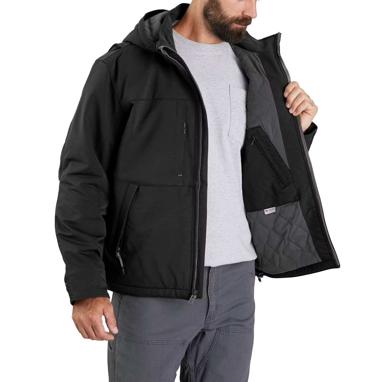 Men's Carhartt Super Dux Full Swing Insulated Tech Jacket - H.N.