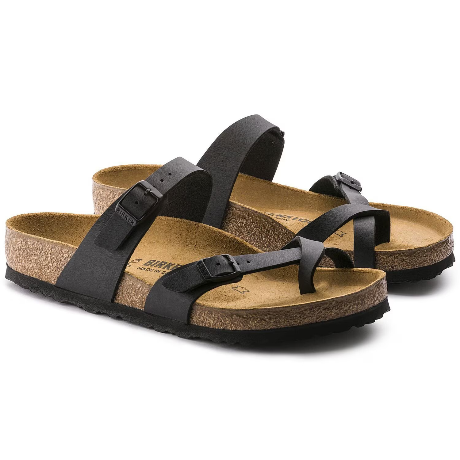 Birkenstock Mayari Birko-Flor - Black - Image 3