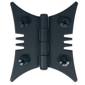 Acorn Smooth Butterfly Flush Cabinet Hinge - Pair