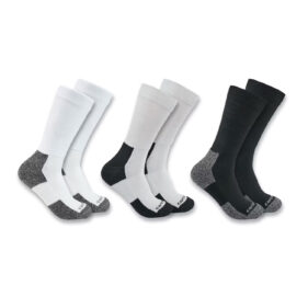 Carhartt Lightweight Stretch Top Crew Sock 3-Pack
