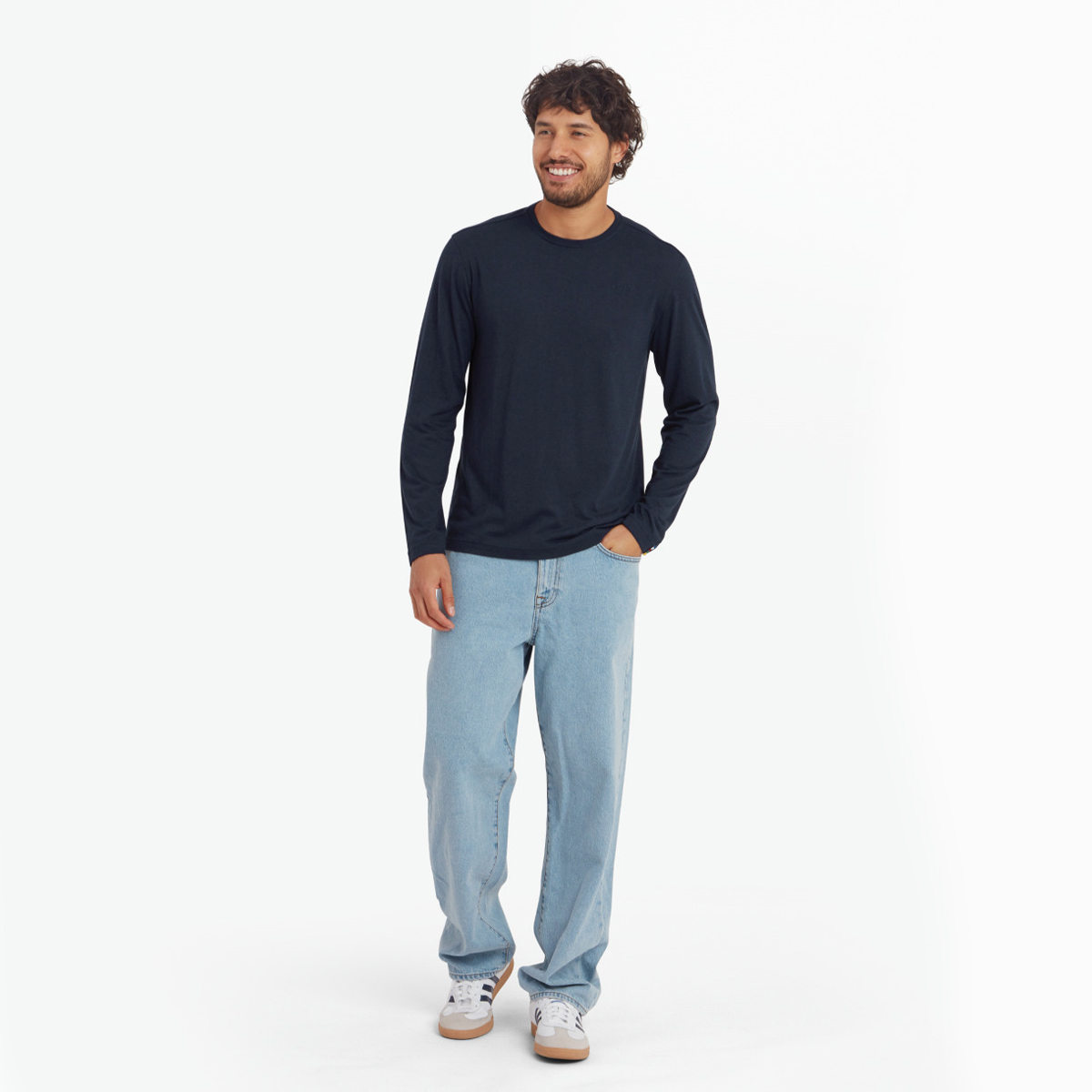 Men's Sherpa Bali Long Sleeve Crew - Image 4