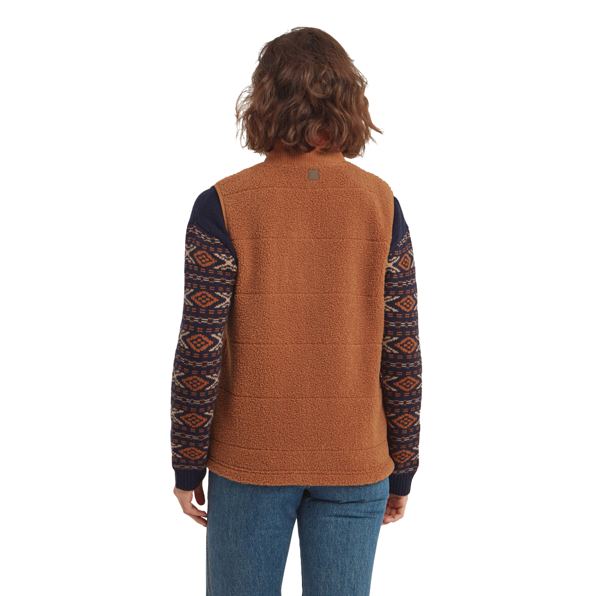 Women's Sherpa Rangeli Fleece Vest - Image 3