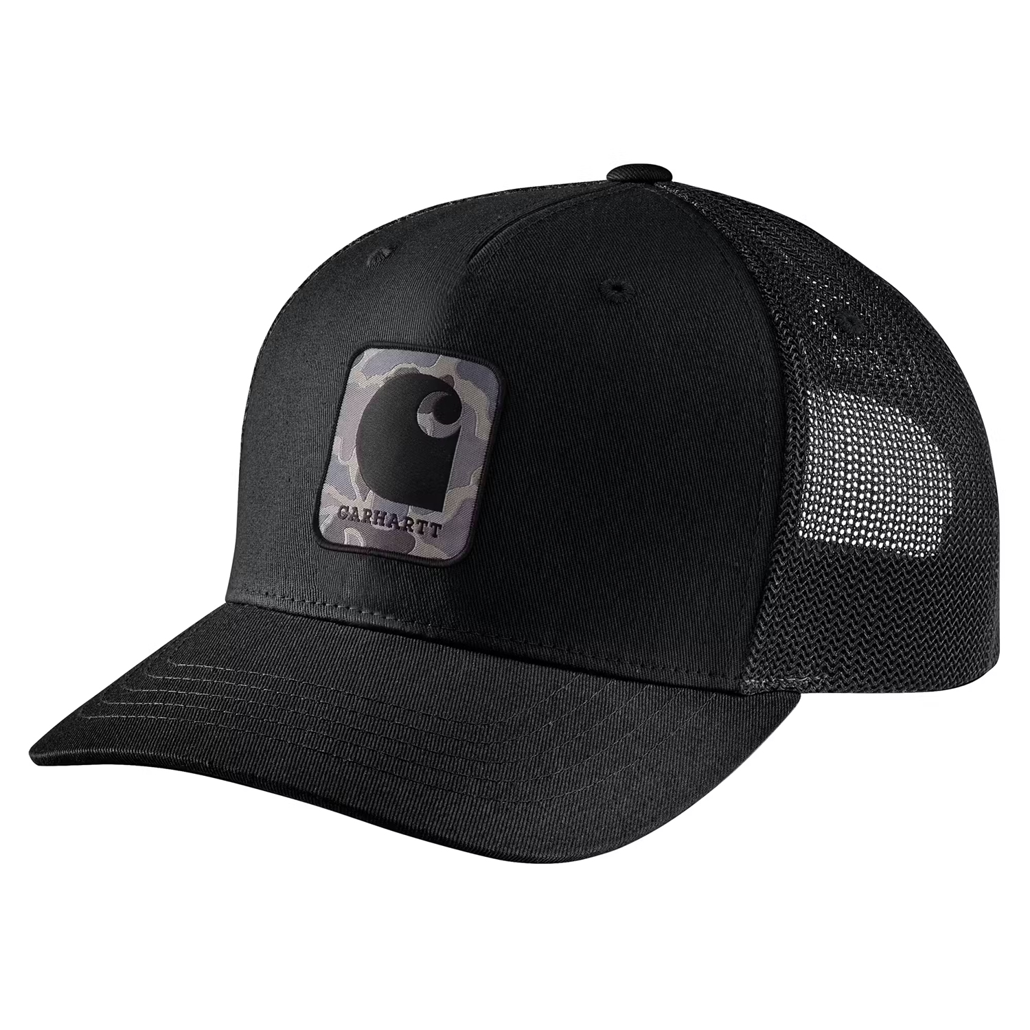 Carhartt Rugged Flex Twill Mesh-Back Camo Patch Cap