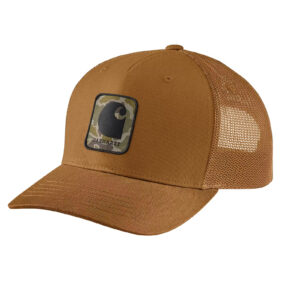 Carhartt Rugged Flex Twill Mesh-Back Camo Patch Cap