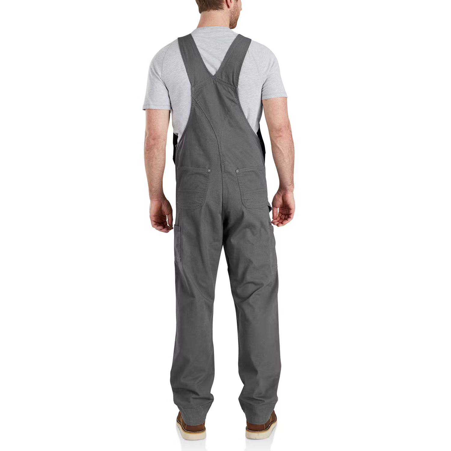 Men's Carhartt Rugged Flex Relaxed Fit Canvas Bib Overall - Image 2