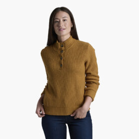 Womens KUHL Fireside Henley Sweater