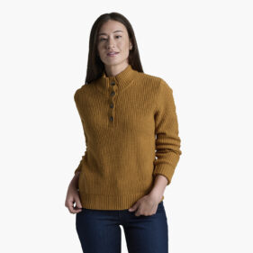 Womens KUHL Fireside Henley Sweater